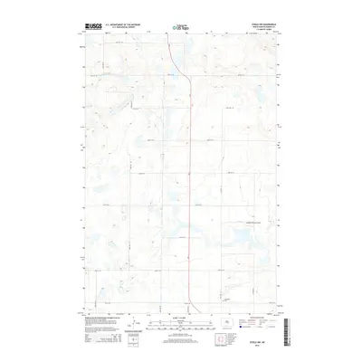 2014 Map of Steele NW, 2014 Print