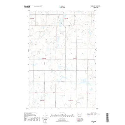 2020 Map of Steele NW, 2020 Print