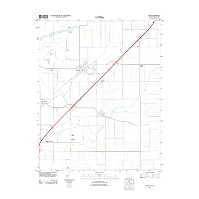 2012 Map of Steele, 2012 Print