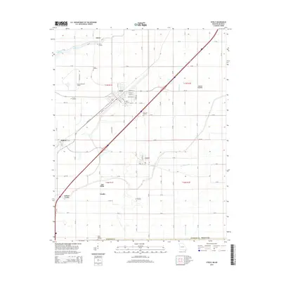 2015 Map of Steele, 2015 Print