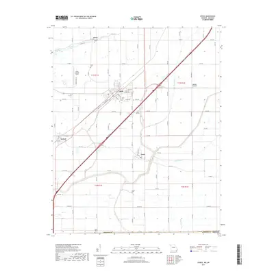 2017 Map of Steele, 2017 Print