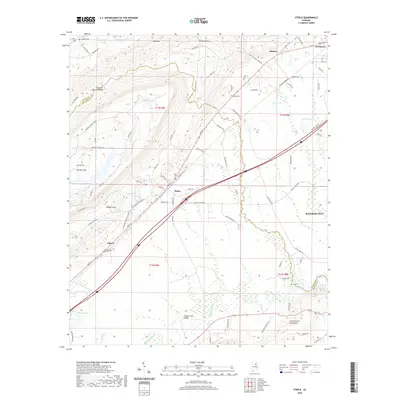 2020 Map of Steele, 2020 Print