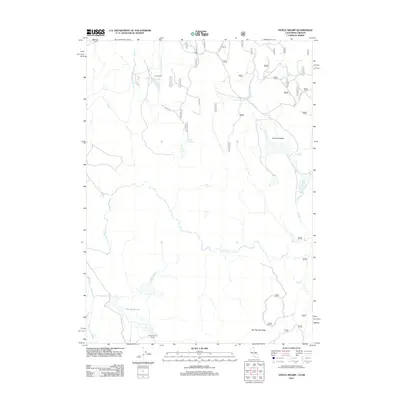 2012 Map of Steele Swamp, 2012 Print