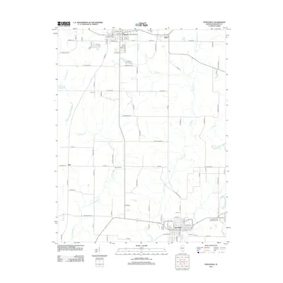2012 Map of Steeleville, 2012 Print