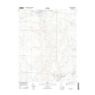 2015 Map of Steeleville, 2015 Print