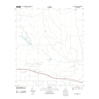 2011 Map of Steelwood Lake, 2011 Print