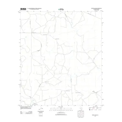 2012 Map of Steen Lake, 2012 Print
