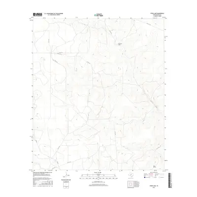 2016 Map of Steen Lake, 2016 Print