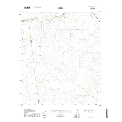 2019 Map of Steep Branch, 2019 Print