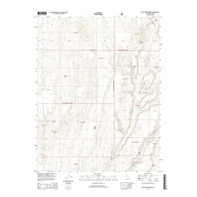 2014 Map of Steep Creek Bench, 2014 Print