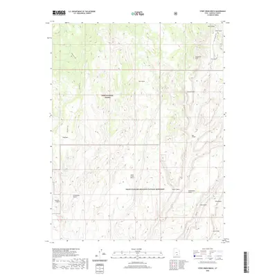 2020 Map of Steep Creek Bench, 2020 Print