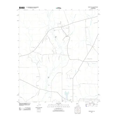 2012 Map of Steep Gully, 2012 Print