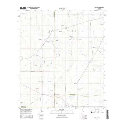 2015 Map of Steep Gully, 2015 Print