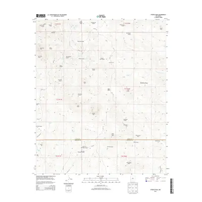 2013 Map of Steeple Rock, 2013 Print
