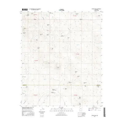 2017 Map of Steeple Rock, 2017 Print