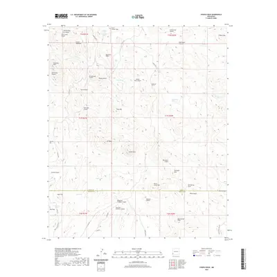 2020 Map of Steeple Rock, 2020 Print