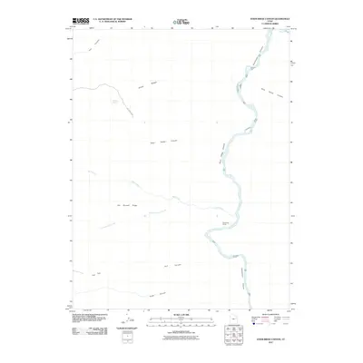 2011 Map of Steer Ridge Canyon, 2011 Print