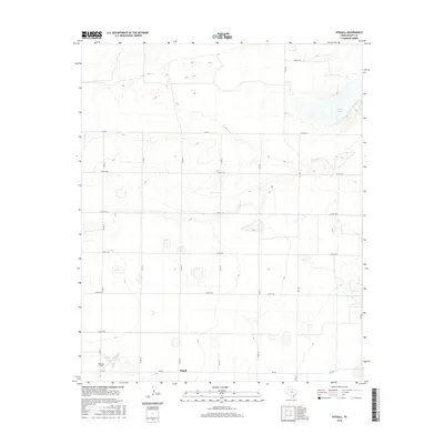 2016 Map of Stegall, 2016 Print