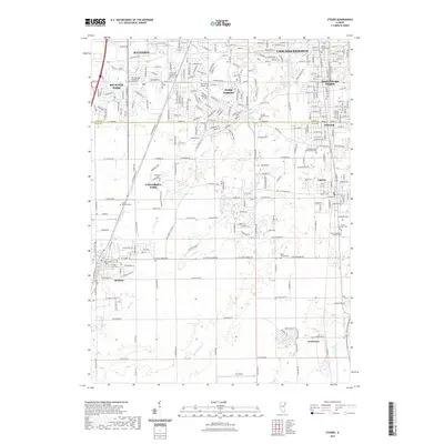 2021 Map of Steger, 2021 Print