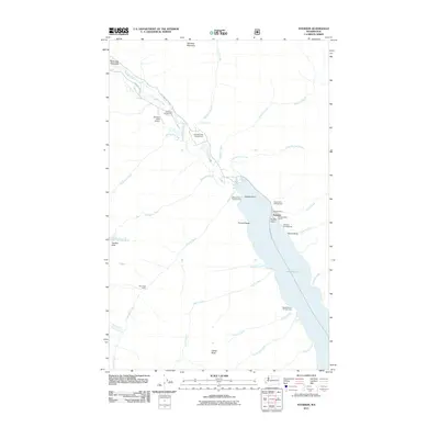2011 Map of Stehekin, 2011 Print