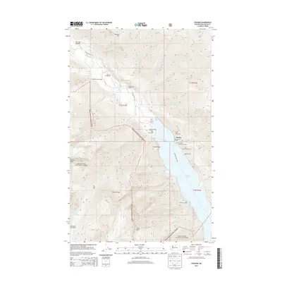 2014 Map of Stehekin, 2014 Print