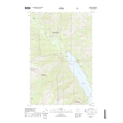 2020 Map of Stehekin, 2020 Print