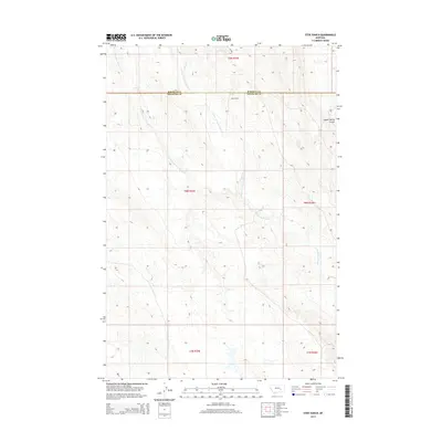 2014 Map of Steie Ranch, 2014 Print