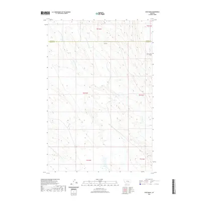 2020 Map of Steie Ranch, 2020 Print
