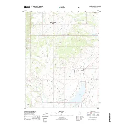 2020 Map of Steinaker Reservoir, 2020 Print