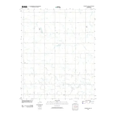 2009 Map of Steinerts Lake, 2009 Print