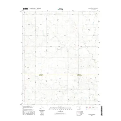 2016 Map of Steinerts Lake, 2016 Print