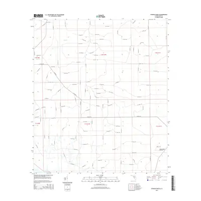2015 Map of Steinhatchee SE, 2015 Print