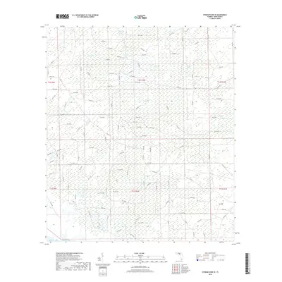 2018 Map of Steinhatchee SE, 2018 Print