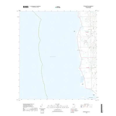 2018 Map of Steinhatchee SW, 2018 Print