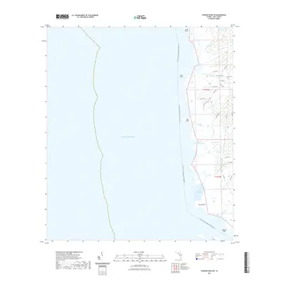 2021 Map of Steinhatchee SW, 2021 Print