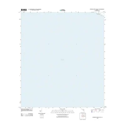 2012 Map of Steinhatchee SW OE S, 2012 Print