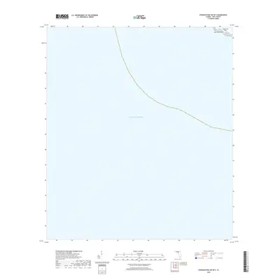 2018 Map of Steinhatchee SW OE S, 2018 Print