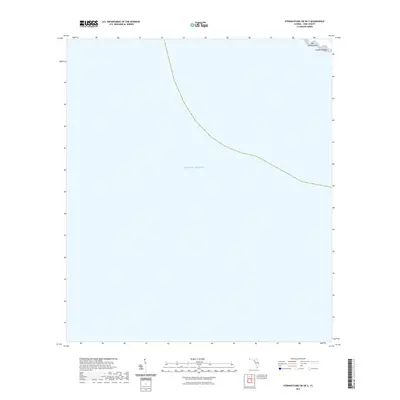 2021 Map of Steinhatchee SW OE S, 2021 Print