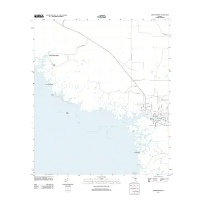 2012 Map of Steinhatchee, 2012 Print