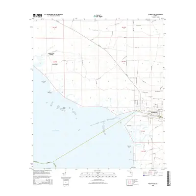 2015 Map of Steinhatchee, 2015 Print
