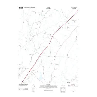 2013 Map of Stem, 2013 Print