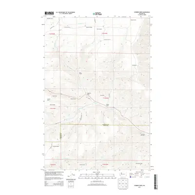 2013 Map of Stember Creek, 2013 Print