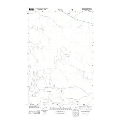 2011 Map of Stemple Pass, 2011 Print