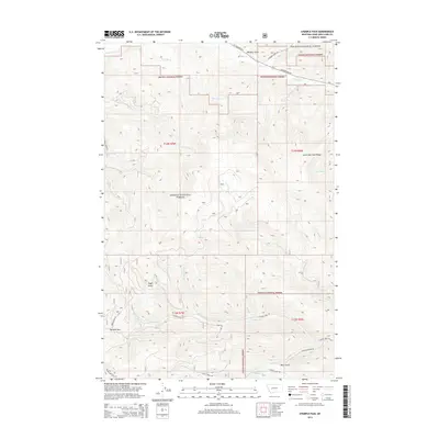 2014 Map of Stemple Pass, 2014 Print
