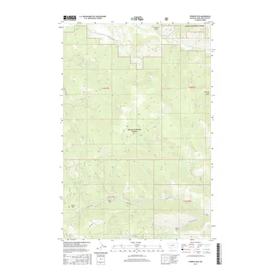 2017 Map of Stemple Pass, 2017 Print