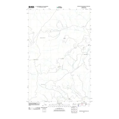 2011 Map of Stensgar Mountain, 2011 Print