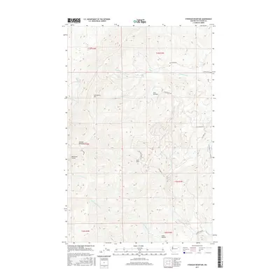 2017 Map of Stensgar Mountain, 2017 Print
