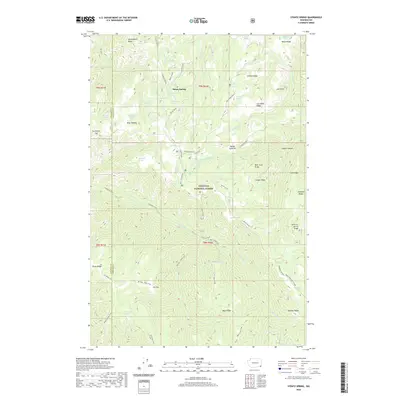 2020 Map of Stentz Spring, 2020 Print