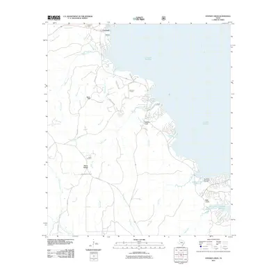 2010 Map of Stephen Creek, 2010 Print
