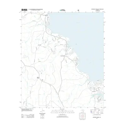 2013 Map of Stephen Creek, 2013 Print